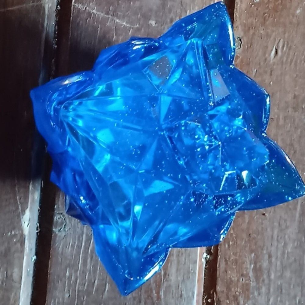 Blue Crystal Star Jewelry Box